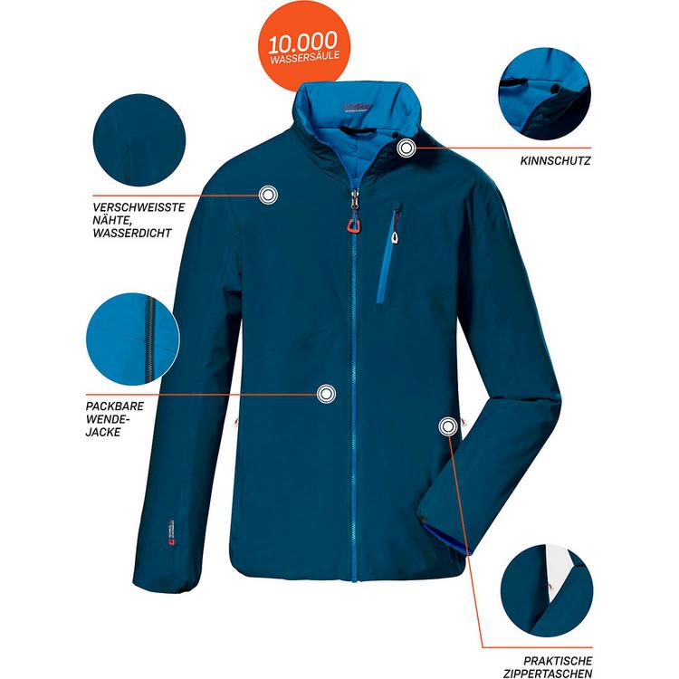 KILLTEC KILLTEC KOW88 Outdoorweste Herren - Blau - 3 | SportScheck