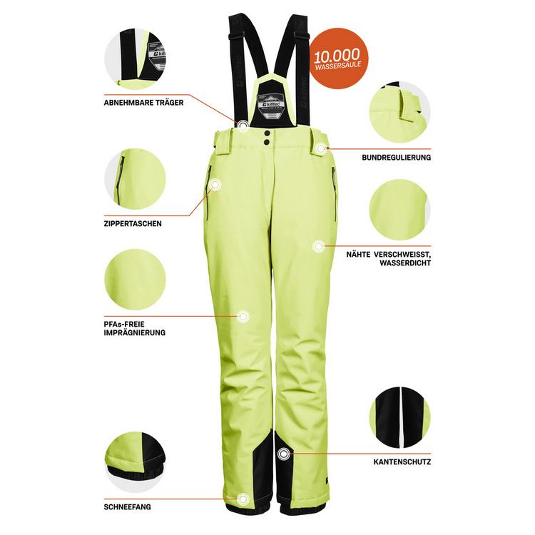 KILLTEC KILLTEC KSW 249 Skihose Damen - Gr&uuml;n2038 - 3 | SportScheck
