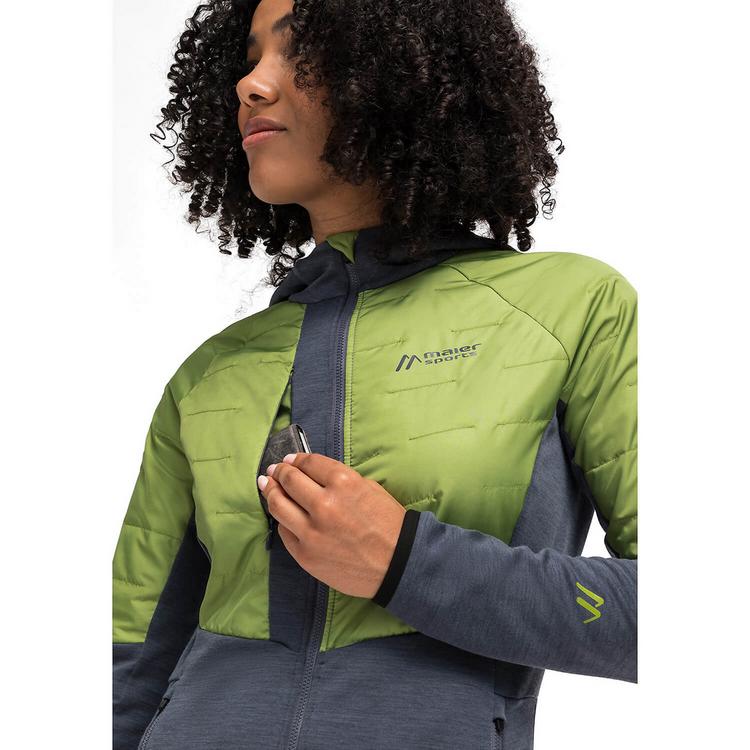 Maier Sports Maier Sports Lanus Fleecejacke Damen - Apfelgr&uuml;n - 4 | SportScheck