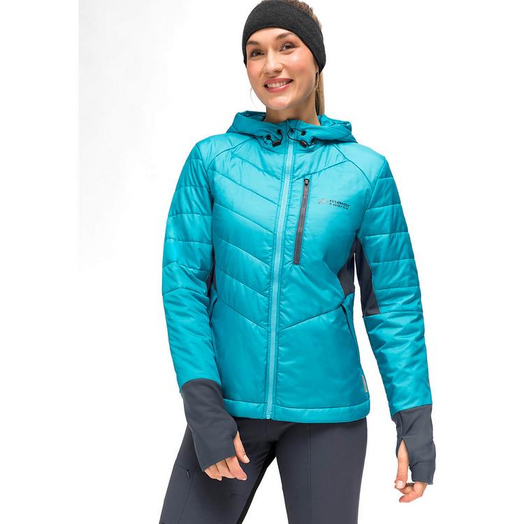 Maier Sports Maier Sports Sirkos Wool Fleecejacke Damen - Hellblau - 1 | SportScheck