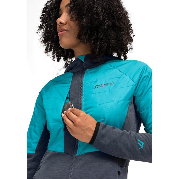 Maier Sports Maier Sports Lanus Fleecejacke Damen - Hellblau - 1 | SportScheck
