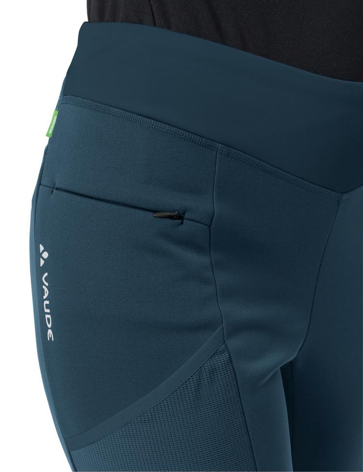 VAUDE VAUDE Women's Larice Tights Funktionshose Damen - dark sea - 0 | SportScheck