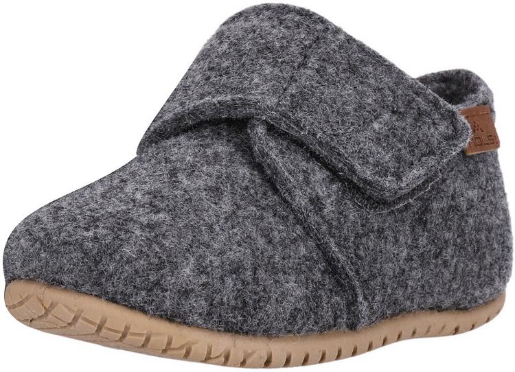 Mols Mols Heiris Hausschuhe Kinder - 1011 Dark Grey Melange - 0 | SportScheck