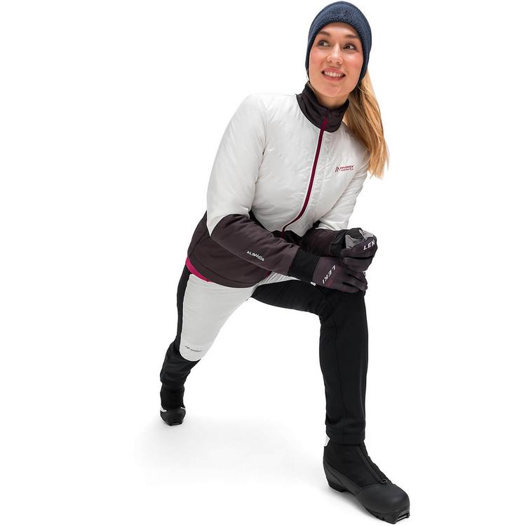 Maier Sports Maier Sports Skjoma Wool Fleecejacke Damen - Wei&szlig; - 3 | SportScheck