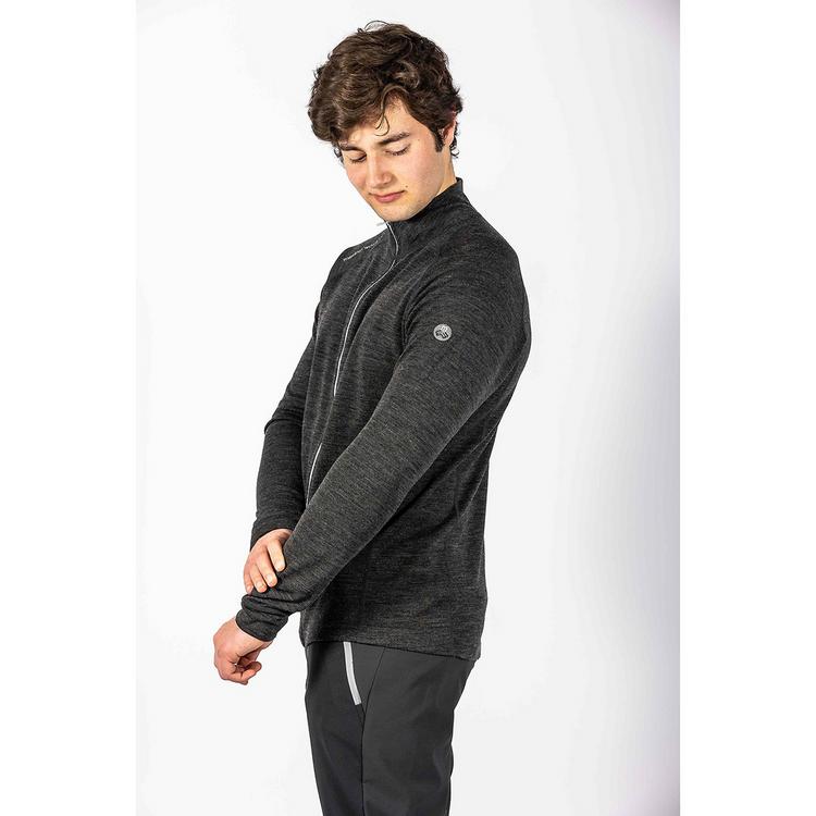 Maul Sport Maul Sport Brisi Merino Fleecejacke Herren - Dunkelgrau - 1 | SportScheck