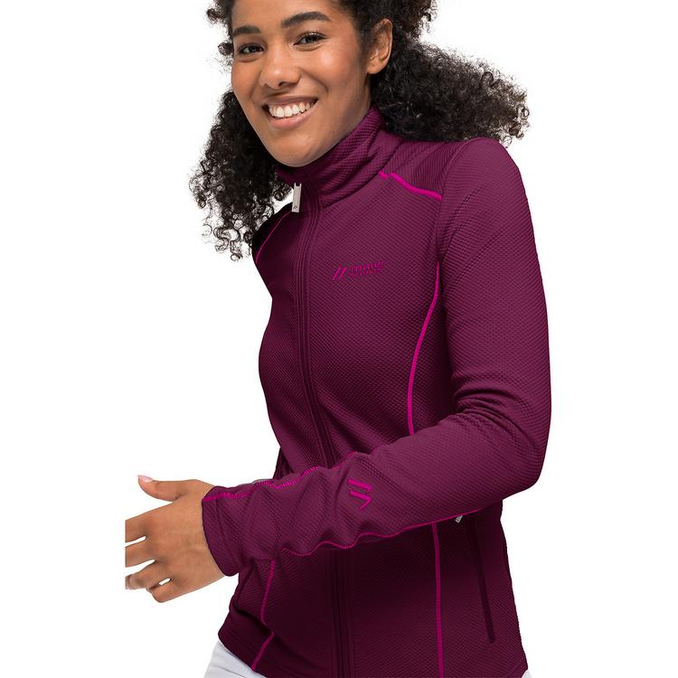 Maier Sports Maier Sports Ximena Fleecejacke Damen - Pflaume - 1 | SportScheck