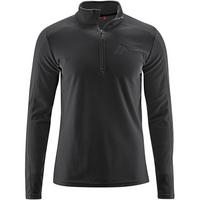 Maier Sports Dennis Langarmshirt Herren - Schwarz