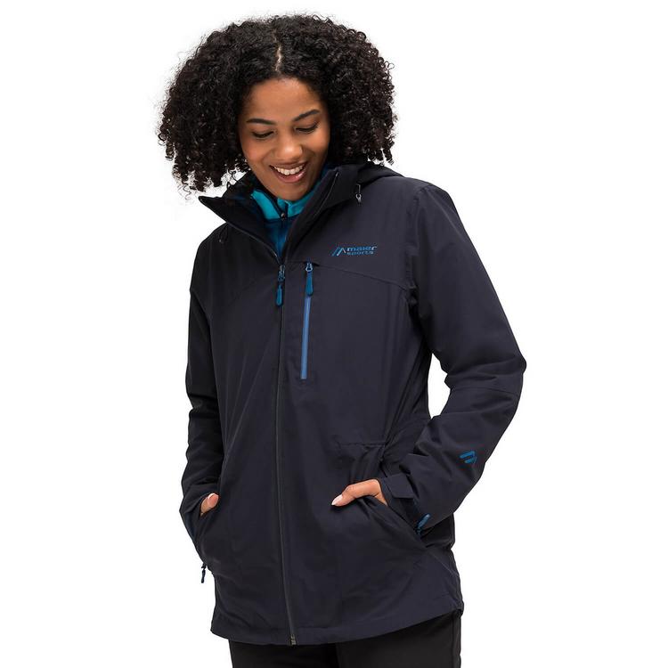 Maier Sports Maier Sports Ribut Long Funktionsjacke Damen - Marine - 5 | SportScheck