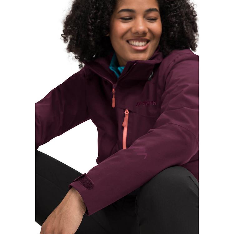 Maier Sports Maier Sports Ribut Long Funktionsjacke Damen - Pflaume - 6 | SportScheck