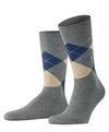Burlington King Socken Herren - light grey mel. (3393)