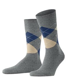 Burlington King Freizeitsocken Herren light grey mel. (3393)