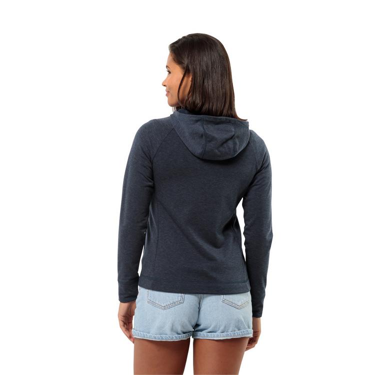 Jack Wolfskin Jack Wolfskin WALDSEE HOODED JKT W Fleecejacke Damen - night blue - 0 | SportScheck