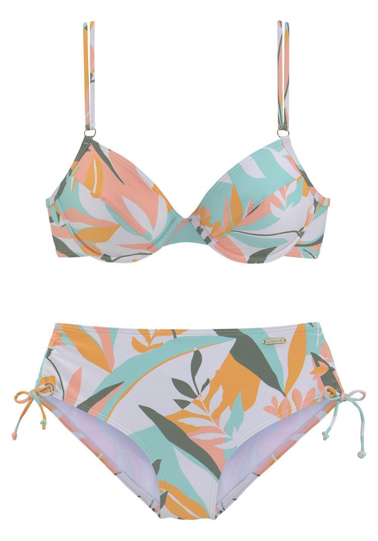 sunseeker sunseeker B&uuml;gel-Bikini Bikini Set Damen - wei&szlig;-gelb - 2 | SportScheck