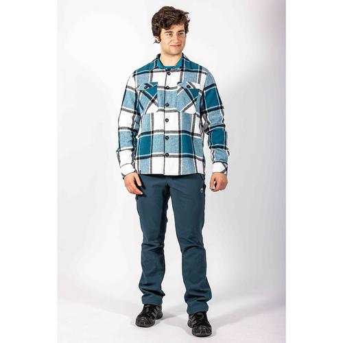 Rückansicht von Maul Sport Schwenningen Outdoorhemd Herren Petrol