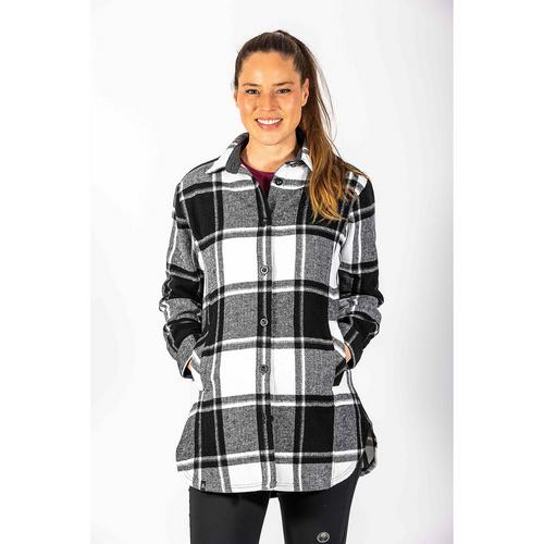 Rückansicht von Maul Sport Sanremo Funktionsbluse Damen Dunkelgrau