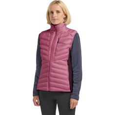 Rückansicht von Jack Wolfskin ROUTEBURN PRO INS VEST W Outdoorweste Damen raisin
