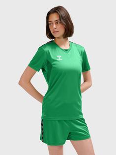 Rückansicht von hummel hmlAUTHENTIC PL JERSEY S/S WOMAN Funktionsshirt Damen JELLY BEAN