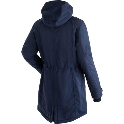 Rückansicht von Maier Sports Edessa Funktionsmantel Damen Marine