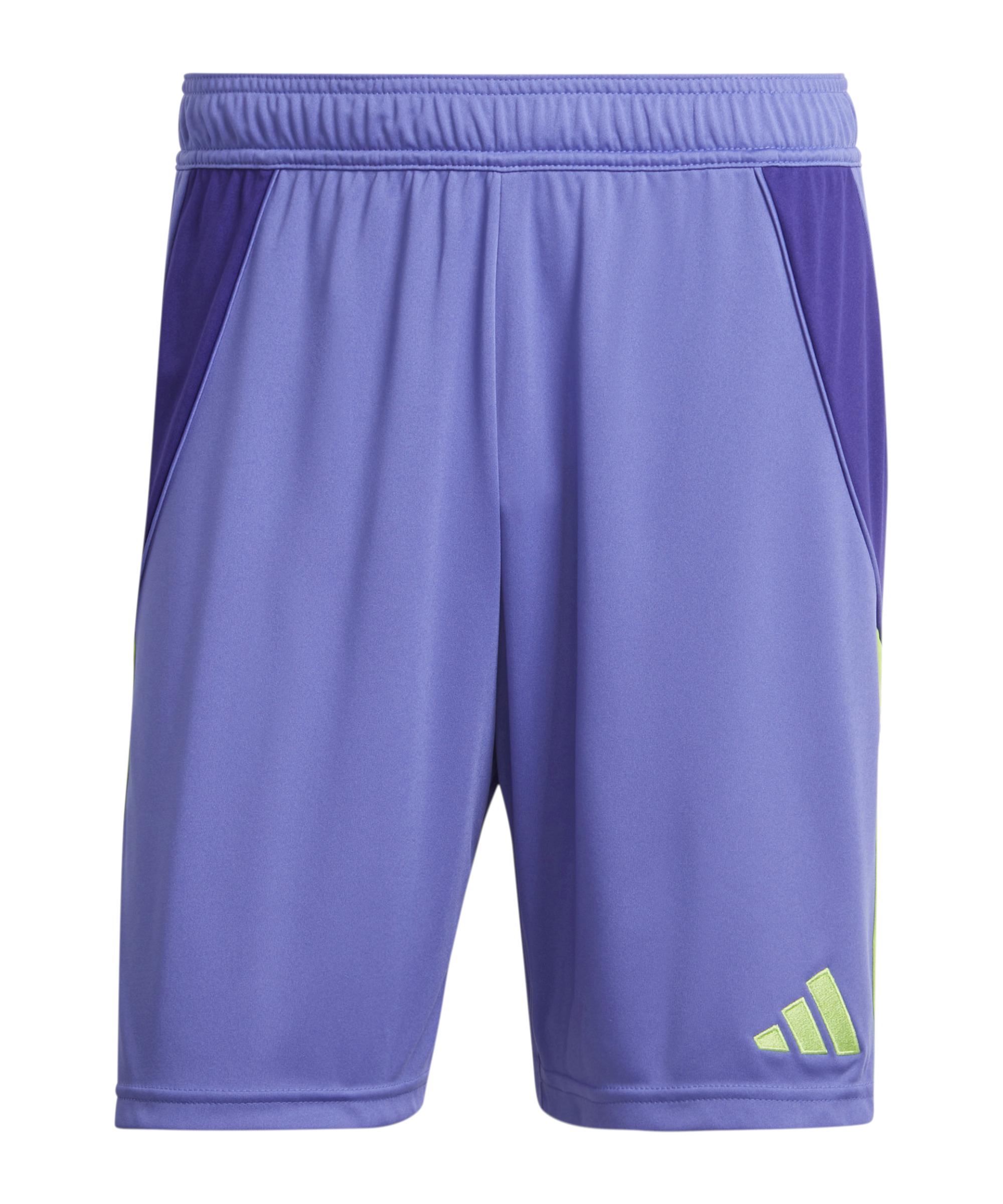adidas Tiro 24 Short Fu&szlig;ballshorts Herren - lilagruen
