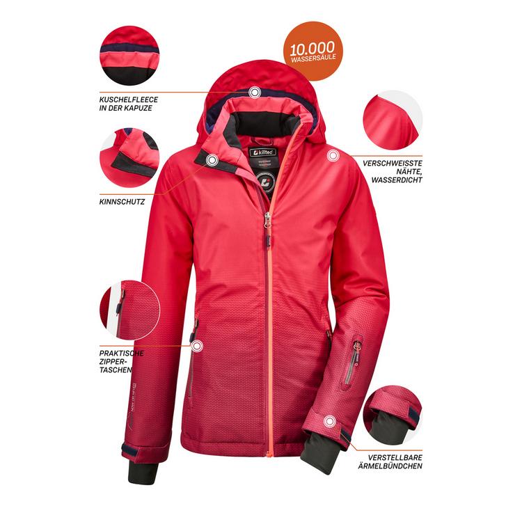 KILLTEC KILLTEC Lynge Softshelljacke M&auml;dchen - Pink4713 - 1 | SportScheck