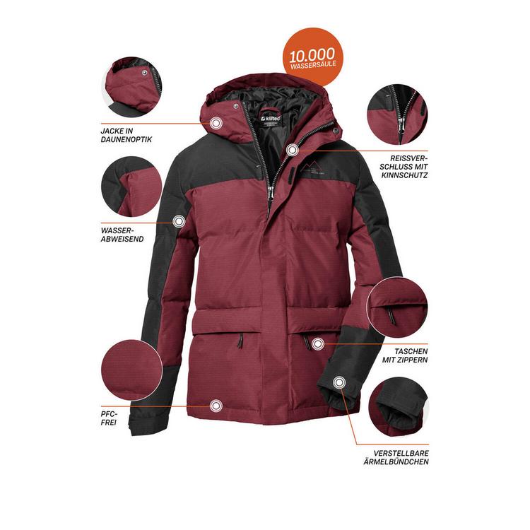 KILLTEC KILLTEC KOW 156 Softshelljacke Jungen - Rot4512 - 3 | SportScheck