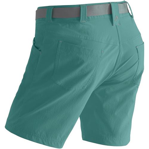 Rückansicht von Maier Sports Lulaka Shorts Funktionsshorts Damen Türkis242