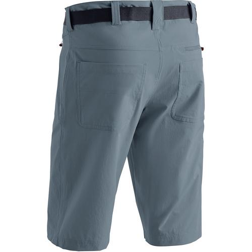 Rückansicht von Maier Sports Nil Bermuda Funktionsshorts Herren Hellgrau084