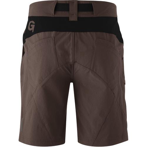 Rückansicht von Gonso Arico Fahrradshorts Herren Braun5914