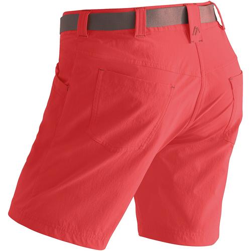 Rückansicht von Maier Sports Lulaka Shorts Funktionsshorts Damen Rot451