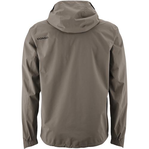 Rückansicht von Gonso Save Regenjacke Herren Grau0633