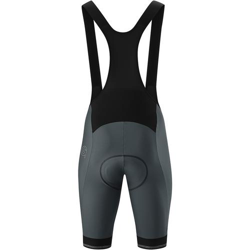 Rückansicht von Gonso Sitivio BIB Fahrradshorts Herren Rauchblau3496