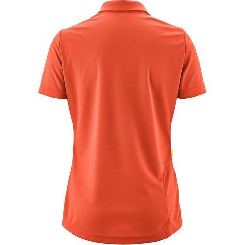 Rückansicht von Gonso Pederoa Poloshirt Damen Rot4592