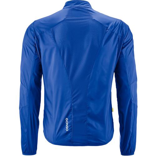 Rückansicht von Gonso Campello Fahrradjacke Herren Blau3075