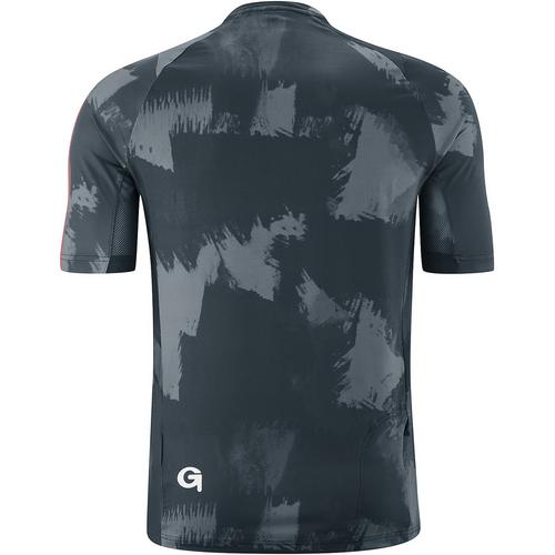 Rückansicht von Gonso Vedello Fahrradtrikot Herren Dunkelgrau035