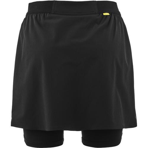 Rückansicht von Gonso Levico Fahrradshorts Damen Schwarz01100