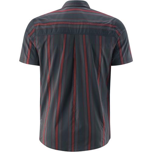 Rückansicht von Gonso Don Fahrradtrikot Herren Rot4540