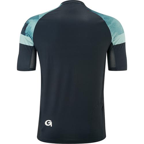 Rückansicht von Gonso Vedello Fahrradtrikot Herren Blau3043