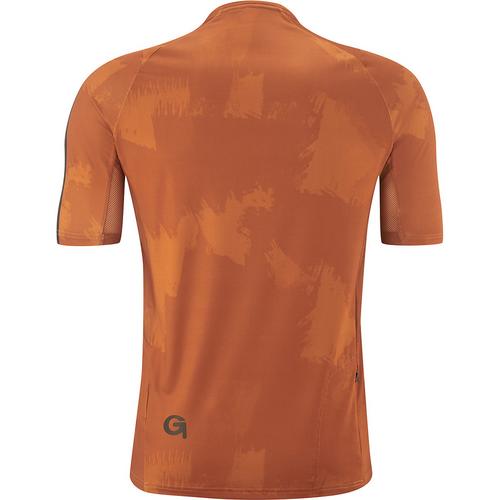 Rückansicht von Gonso Vedello Fahrradtrikot Herren Orange501