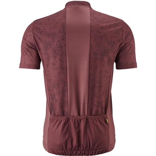 Rückansicht von Gonso Presegno Fahrradtrikot Herren Bordeaux431