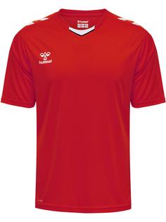 hummel hmlCORE XK POLY JERSEY S/S Funktionsshirt Herren TRUE RED