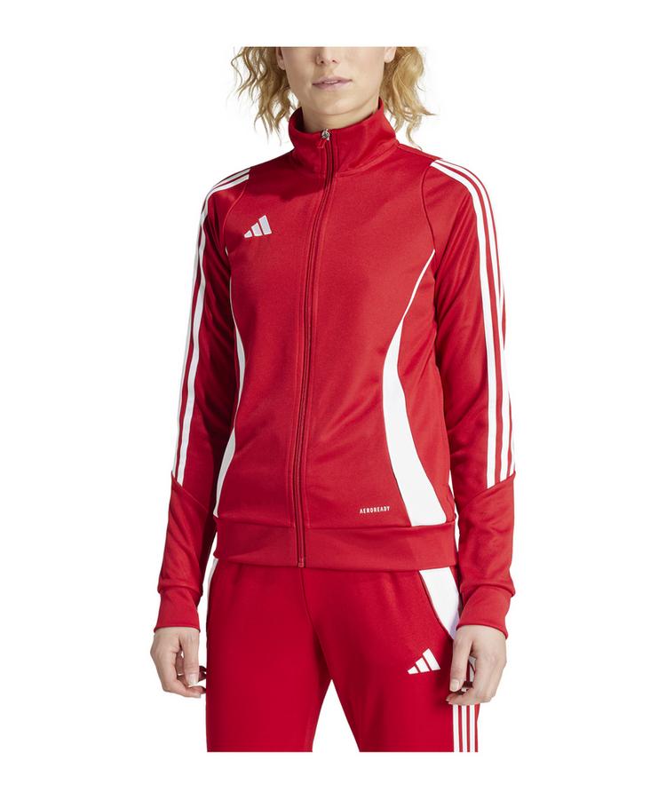 adidas adidas Tiro 24 Trainingsjacke Damen Trainingsjacke Damen - rotweiss - 0 | SportScheck