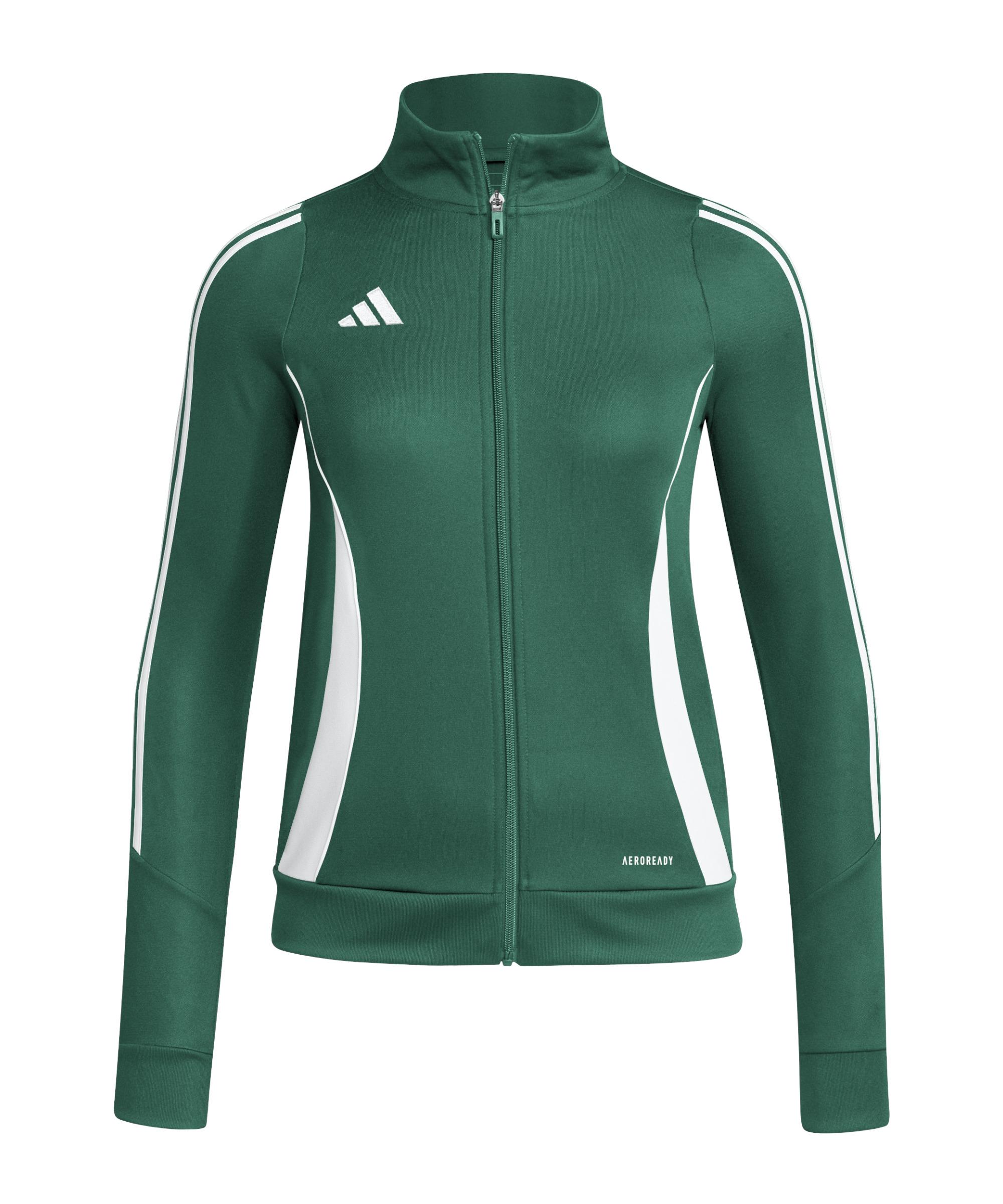 adidas Tiro 24 Trainingsjacke Damen Trainingsjacke Damen - gruenweiss
