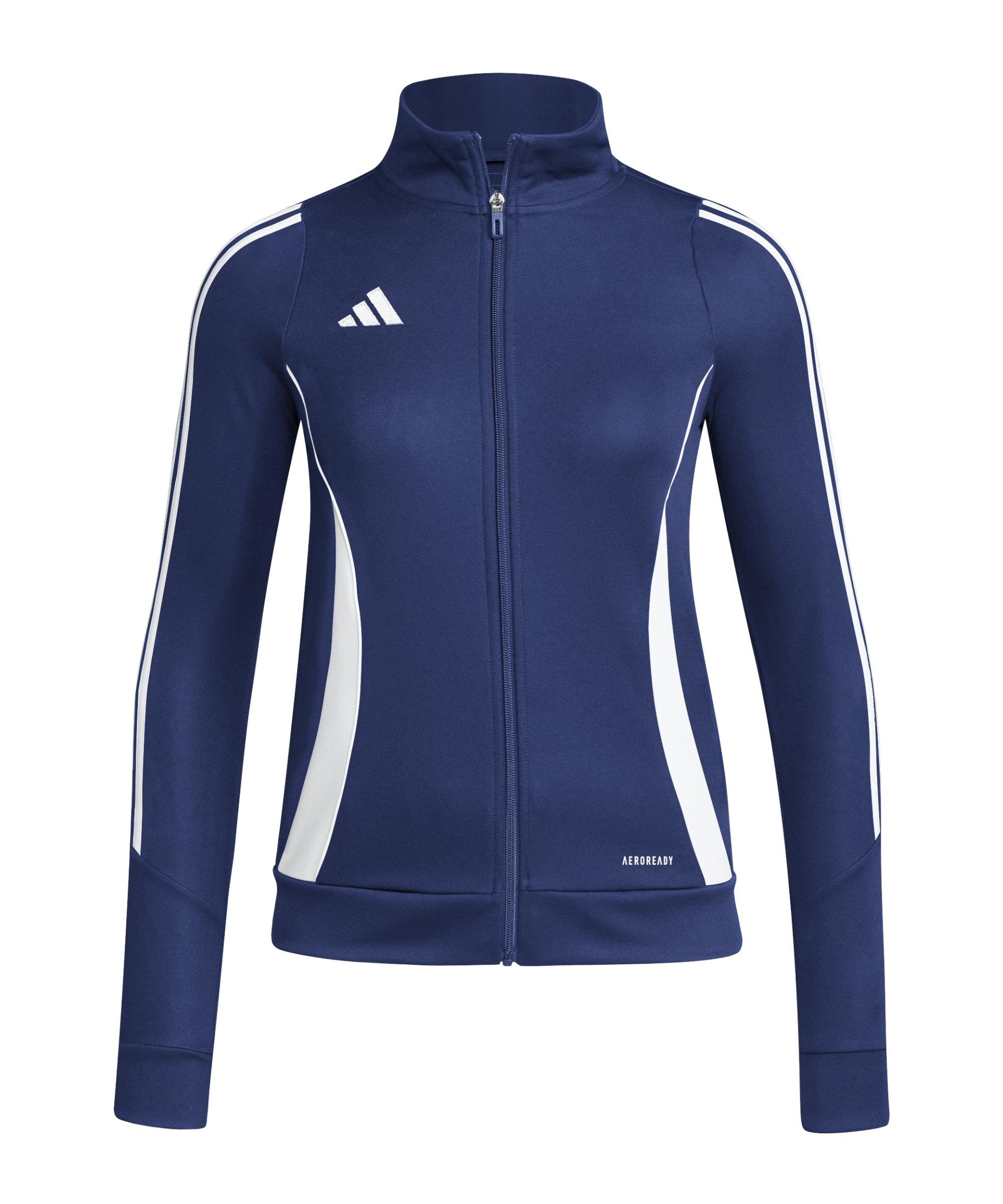 adidas Tiro 24 Trainingsjacke Damen Trainingsjacke Damen - blauweiss