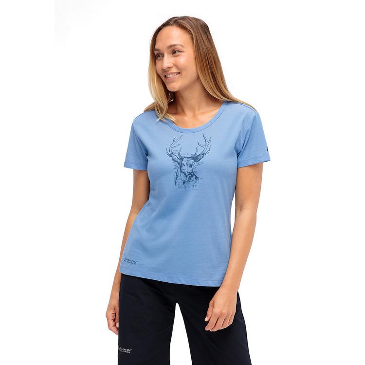 Maier Sports Maier Sports Larix T-Shirt Damen - Blau3013 - 1 | SportScheck