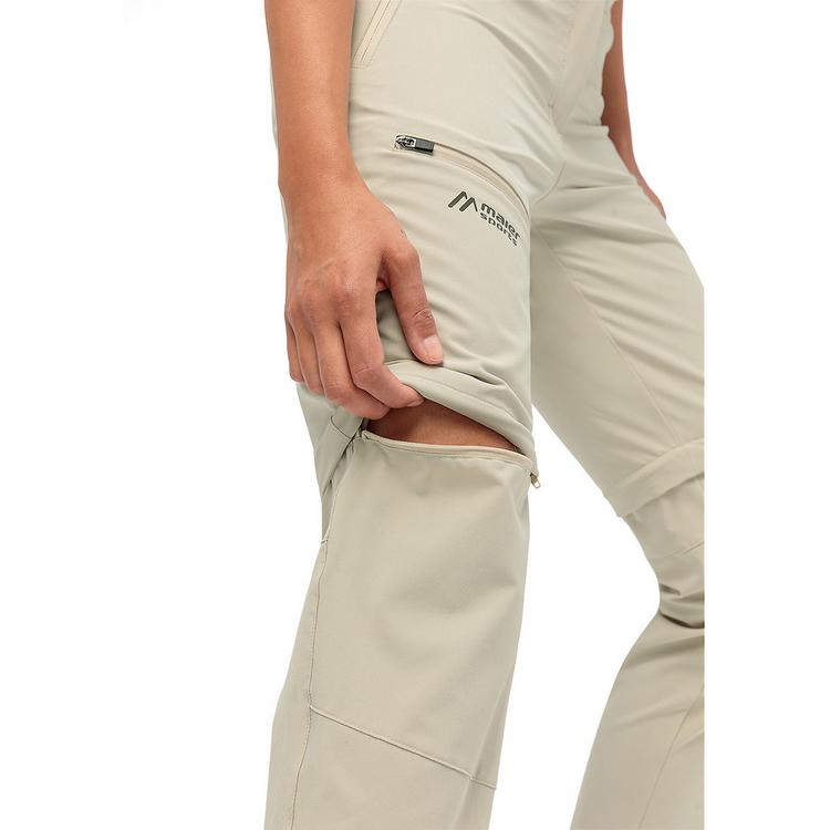 Maier Sports Maier Sports Latit Zip Vario Trekkinghose Damen - Braun591 - 1 | SportScheck