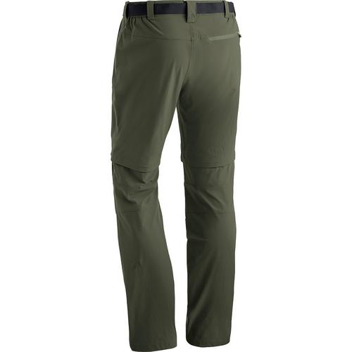 Rückansicht von Maier Sports Tajo 2 Trekkinghose Herren Grün2050