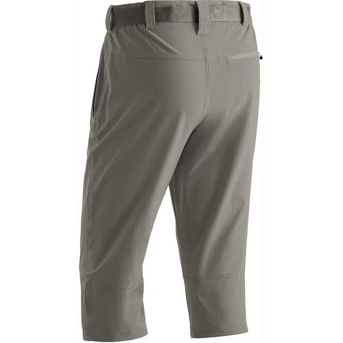 Rückansicht von Maier Sports Jennisei Funktionsshorts Herren Hellbraun821