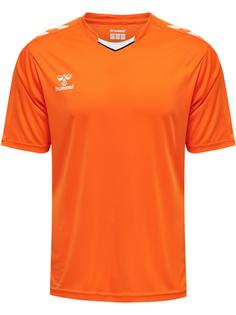 hummel hmlCORE XK POLY JERSEY S/S Funktionsshirt Herren ORANGE TIGER