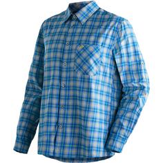 Maier Sports CLAAS Outdoorhemd Herren Blau301