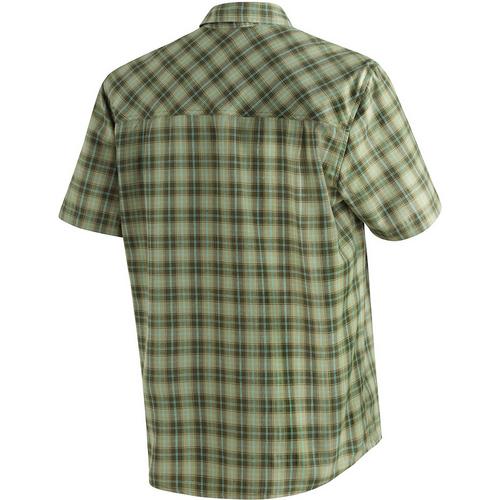 Rückansicht von Maier Sports MAURO Outdoorhemd Herren Grün2071